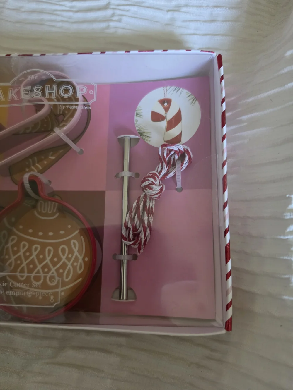 Holiday Ornament Cookie Cutter Set - Green, Yellow, Pink